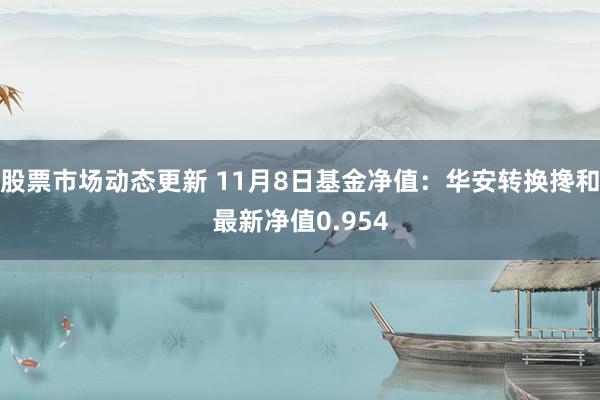 股票市场动态更新 11月8日基金净值：华安转换搀和最新净值0.954