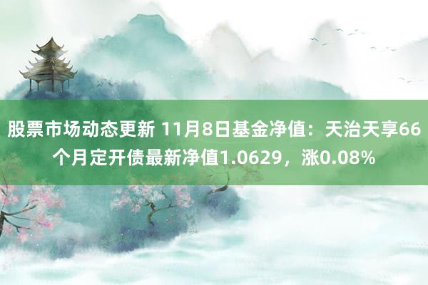 股票市场动态更新 11月8日基金净值：天治天享66个月定开债最新净值1.0629，涨0.08%