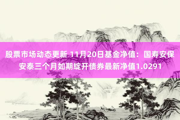 股票市场动态更新 11月20日基金净值：国寿安保安泰三个月如期绽开债券最新净值1.0291